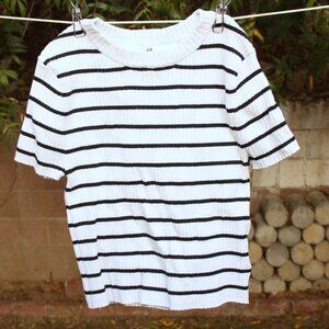 H&M KIds Rib-knit Top 12/14